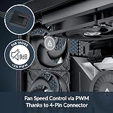 ARCTIC P14 Max 140 mm PC Fan 5 Pack PWM 400-2800 rpm High Static Pressure view 3