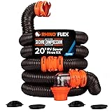 Camco RhinoFLEX 20-Ft RV Sewer Hose Kit - Features