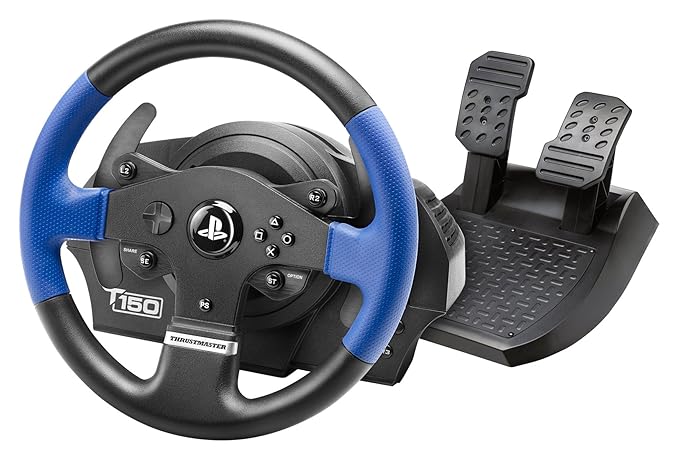 Thrustmaster T150rs Volante Ps4 Ps3 Pc Force Feedback Licencia Oficial Playstation