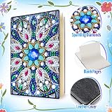 pearoft Diamond Art Notebook Kit for Kids 5-12 Mandala 2 Pack PU Cover view 4