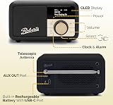 Roberts Revival PETITE2 FM DAB DAB+ Digital Radio with Bluetooth Black view 7