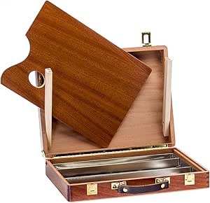 Lienzos Levante Caja de Pinturas Vacia, Madera de Sapely, 4 ...