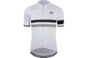 Coconut Ropamo CR Mens Cycling Jersey Short Sleeve Road Bike Shirt with 3+1 Zipper Pockets Breathable Quick Dry