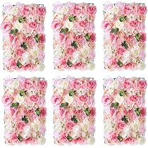 Amazon.com: NUPTIO Flower Wall Panel for Flower Wall Backdrop, 6 ...