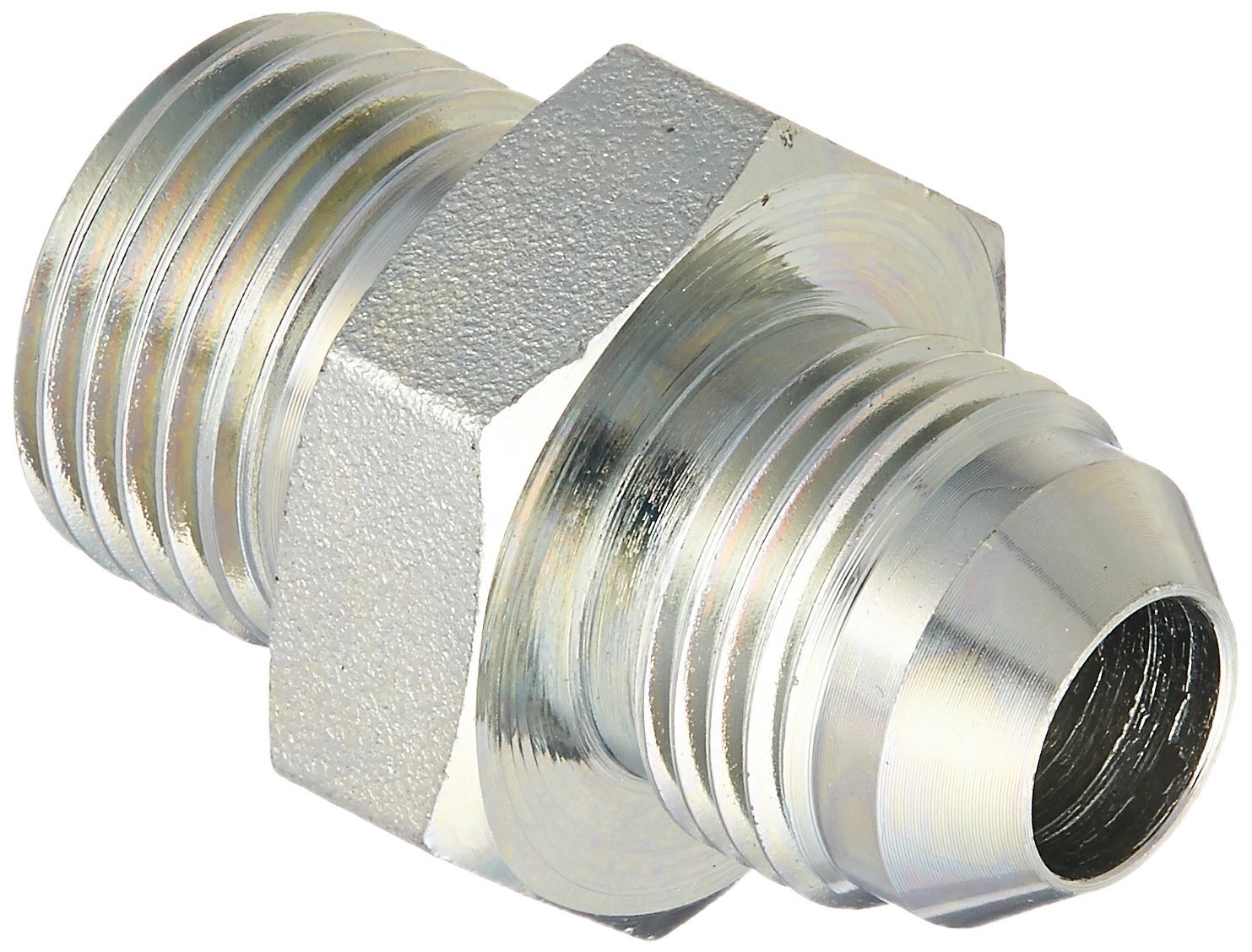 Brennan Industries 6574060604 Steel Tee Test Point Tube Fitting 9/1618 Male JIC x 9/1618