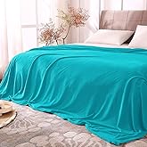 BEDELITE Fleece Blanket King Size Blankets for Bed, Luxury Plush Cozy Fuzzy Blanket 108x90 inches, Super Soft Warm Lightweight Throw Blanket All Seasons Suitable, Teal