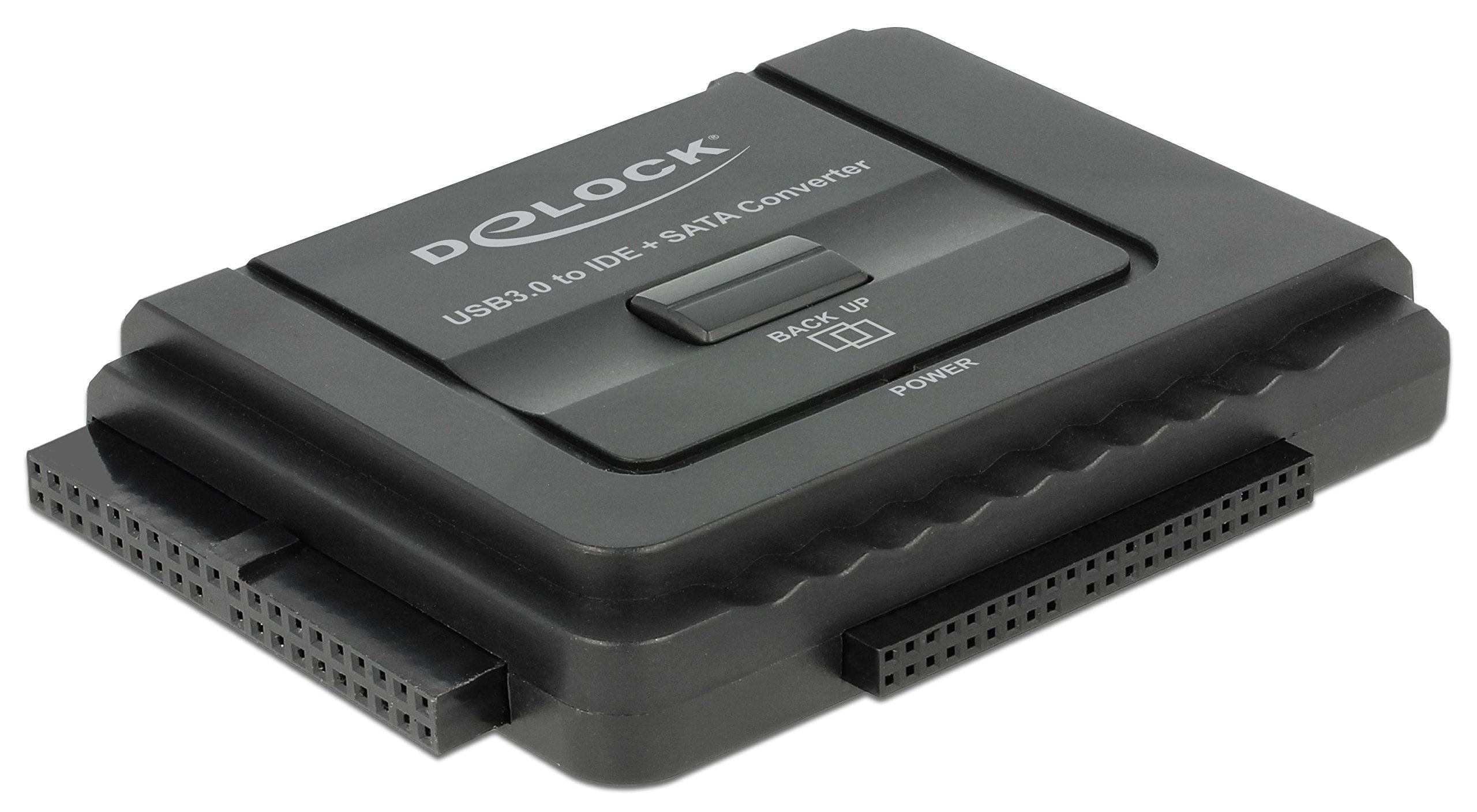 DeLock 61486 Converter USB 3.0 to SATA 6Gb/s/IDE 40 Pin IDE 44 Pin with Backup Function