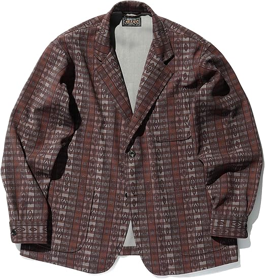 Amazon ビームス 4ボタン シャツカフ プリント ジャケット メンズ コート ジャケット 通販