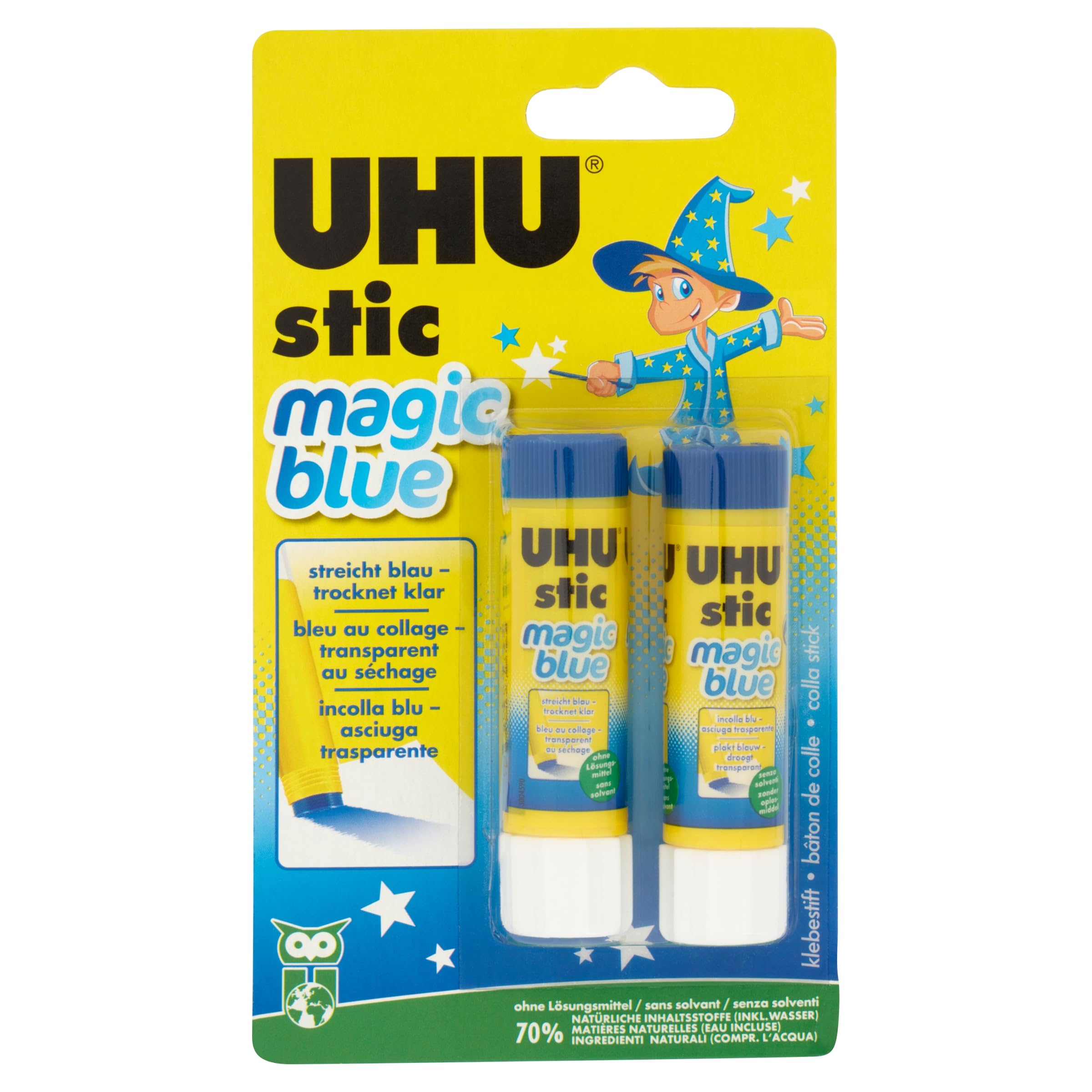 (45241) UHU Stic Magic 2 x 8.2g BI.DFI