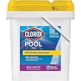 Clorox Pool & Spa Swimming Pool Alkalinity Increaser, Keeps pH Balanced, 16LB (Pack of 1)