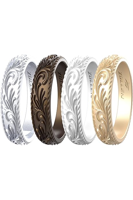 Wedding Bands For Women Buy KAUAI Silicone Rings For Women Soft