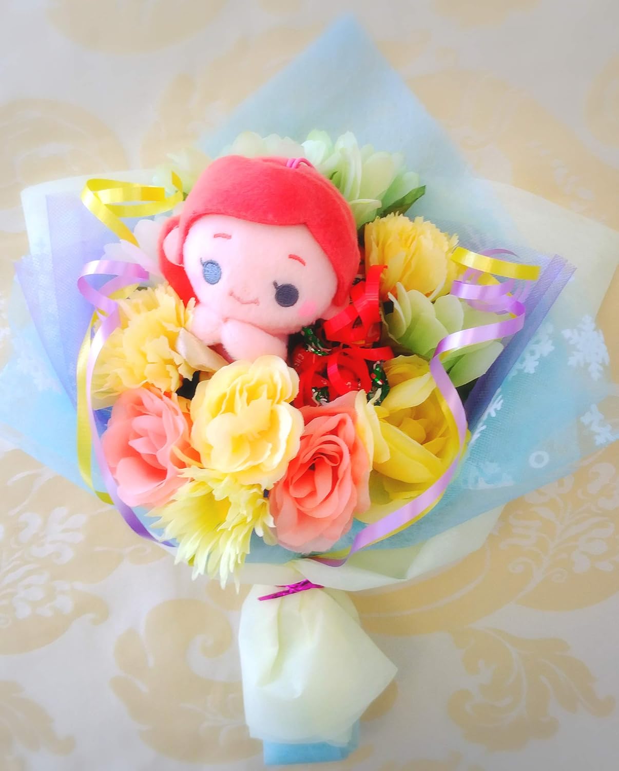 Amazon キャンディブーケ プリンセス アリエル 1個 ノーブランド品 あめ キャンディ 通販