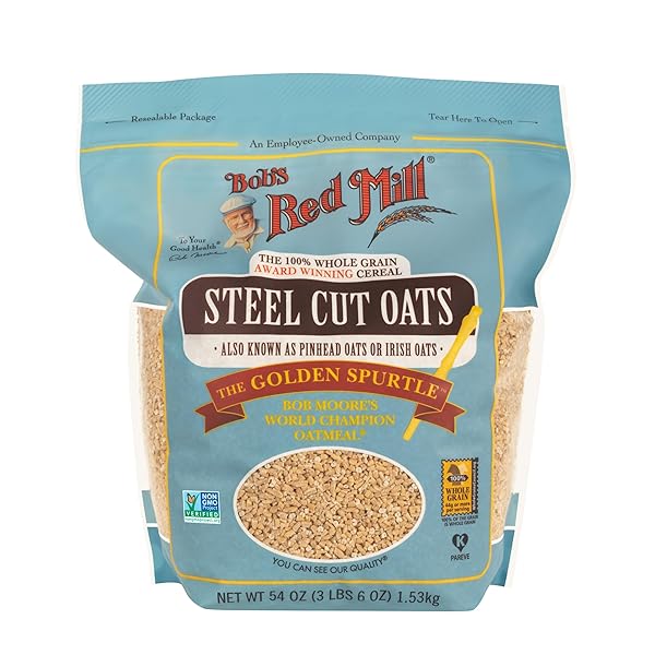 BOB’S RED MILL STEEL CUT OATS, 54OZ (PACK...