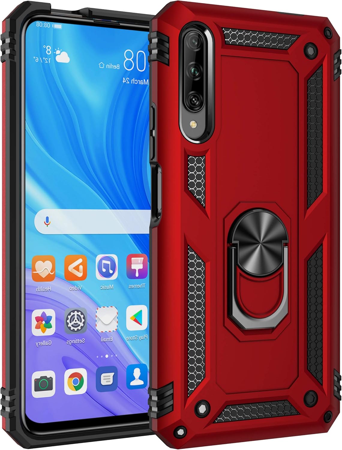 Pellicola Privacy Dipos Per Huawei P Smart Pro (2019): Proteggi Il Tuo Schermo Da Sguardi Indiscreti Su 4 Lati. Made In Germany, Anti-Graffio