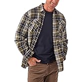 Wrangler Authentics Mens Long Sleeve Sherpa Lined Shirt Jacket