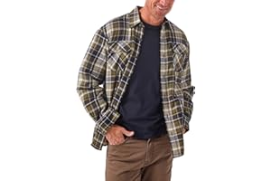 Wrangler Authentics Mens Authentics Long Sleeve Sherpa Lined Flannel ShirtButton Down Shirt