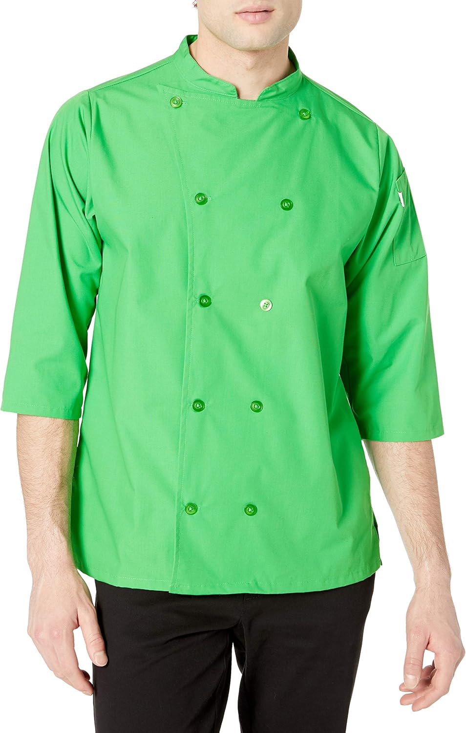 Uncommon Threads Epic 3/4 Sleeve Chef Shirt: Clothing