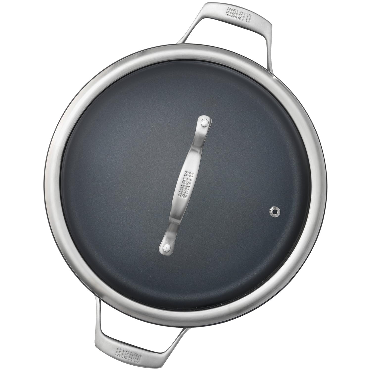 Dark Blue 12 inch Bialetti 07462 Sapphire induction compatible nonstick