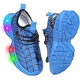 YAOWUQUAN Boy Festive Tennis Shoes for Children's Parties Breathable Light Up LED Shoes for Kids