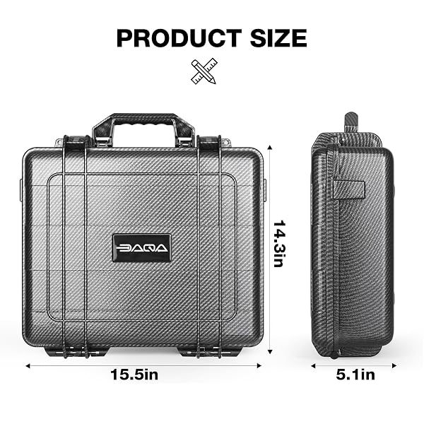 DAQA FOR STARLINK MINI CASE – WATERPROOF BAG FOR TRAVEL AND STORAGE | FOR ESSENTIAL STARLINK MINI ACCESSORIES ORGANIZER | PREMIUM TRAVEL CASE FOR STAR LINK OUTDOOR ADVENTURES
