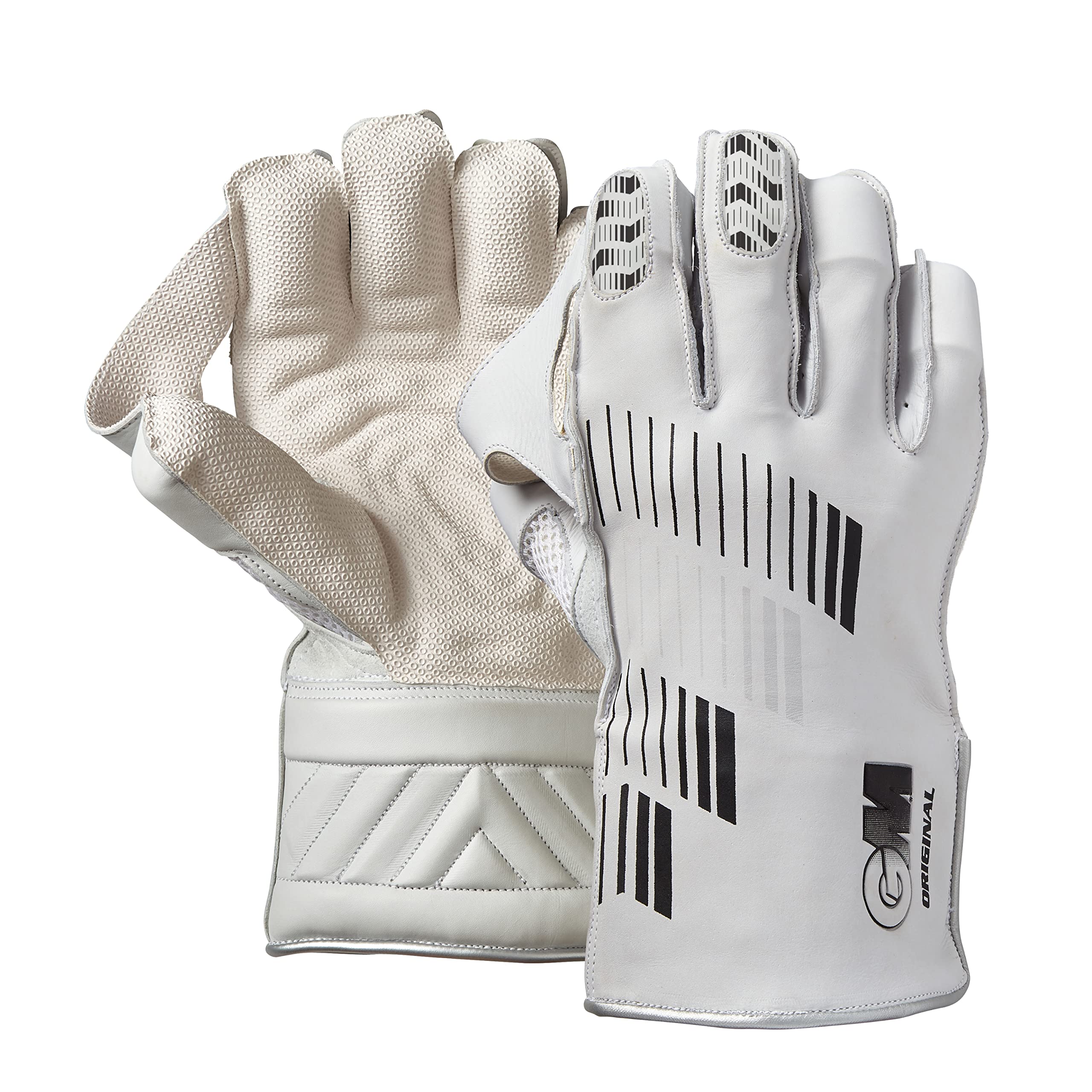 Gunn & Moore GM Unisex Kids Cricket Gloves - 606 - White