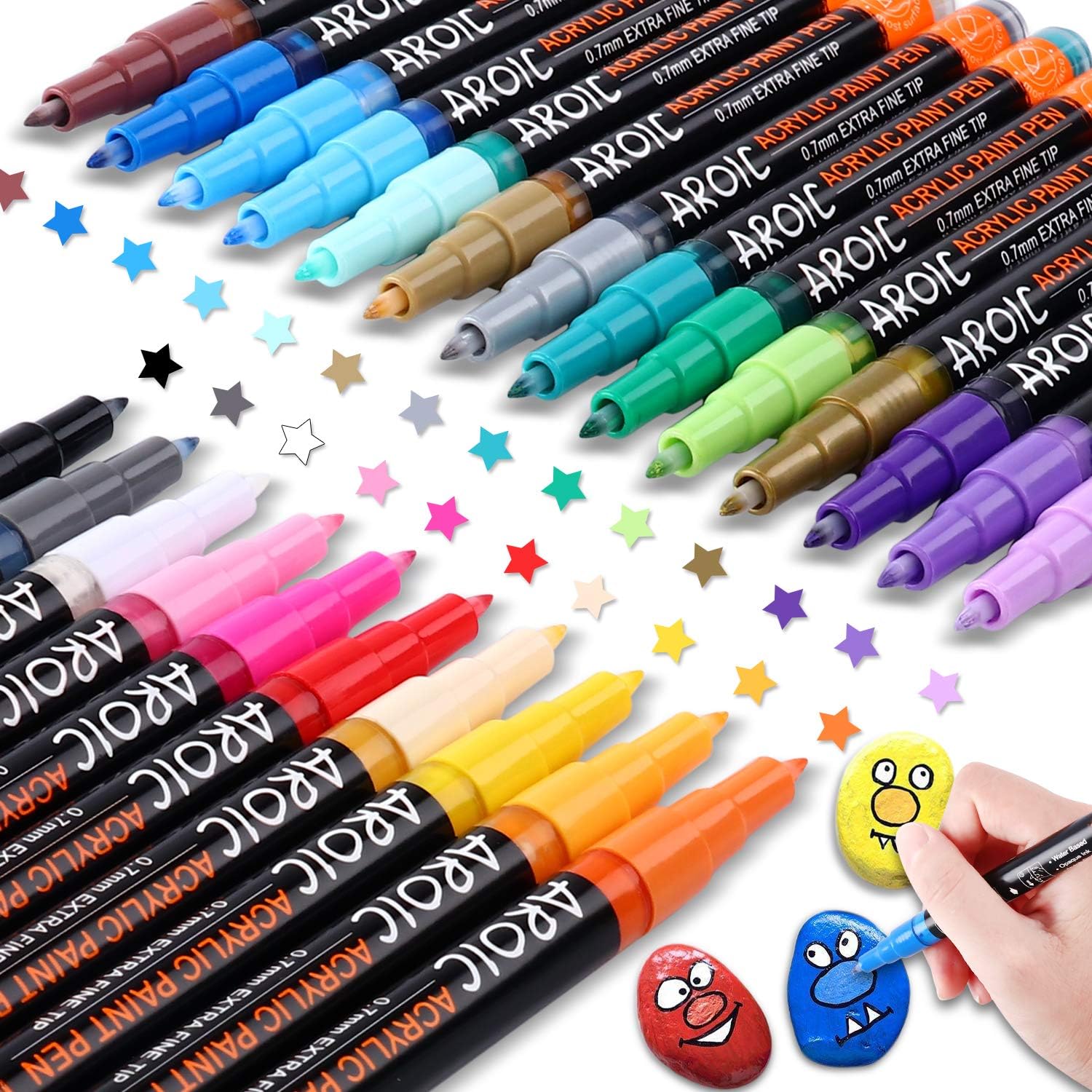 fine line acrylic paint pens