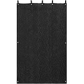 VEVOR Sound Dampening Blankets, Soundproof Curtains with 80 x 48 in, Soundproof Blanket with Grommets, Studio Grommeted Blanket, for Window, Door, Light Blocker, Music Recording, Black
