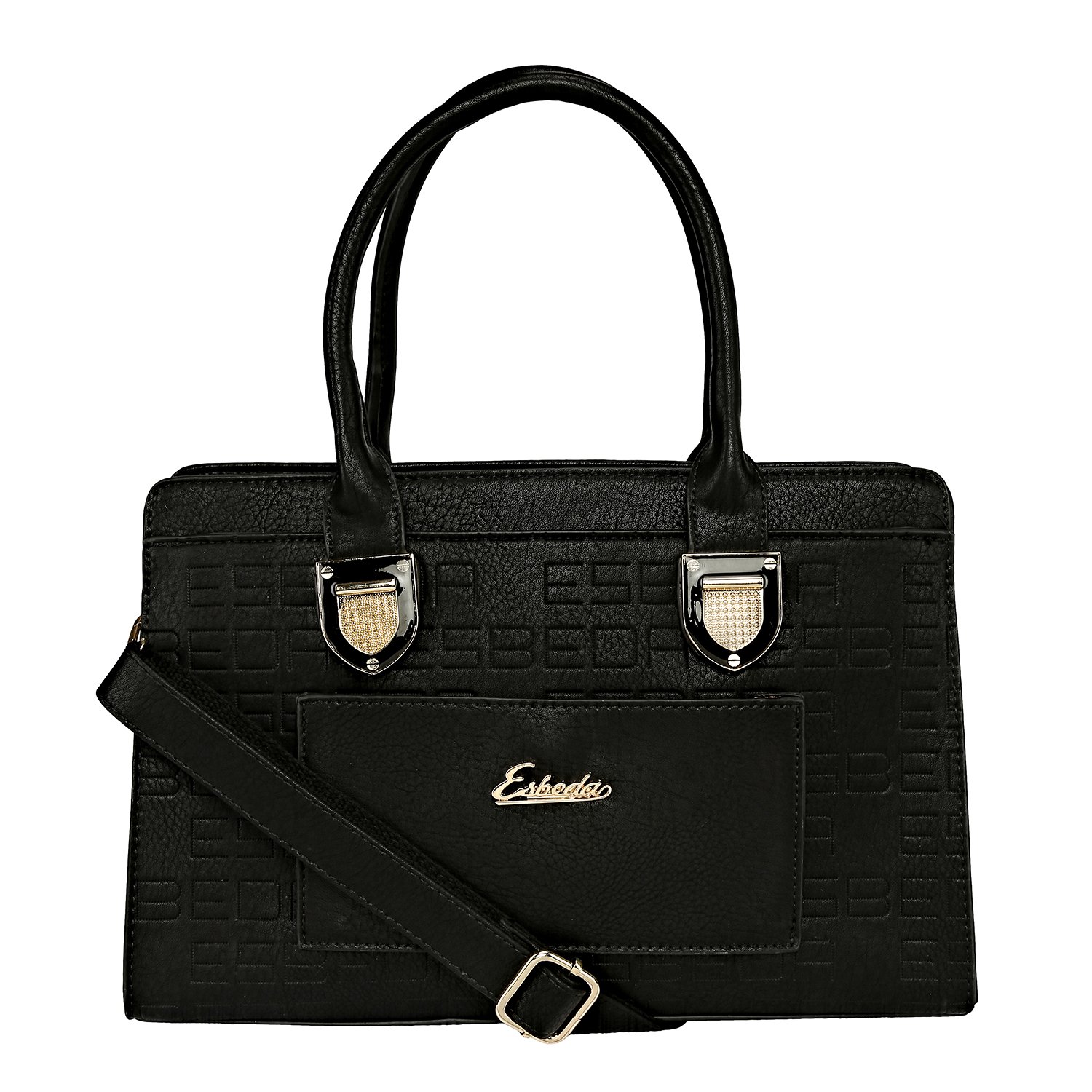 Buy ESBEDA Women's Handbag (Black) (D16191155) at Amazon.in