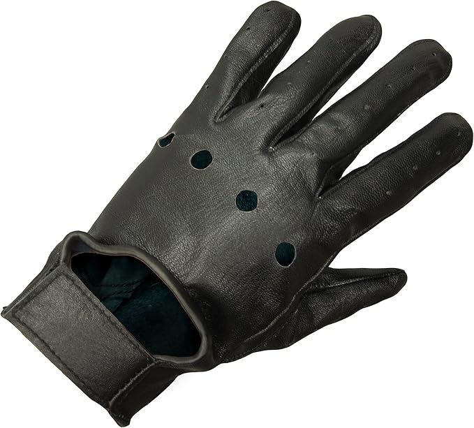 Amazon Co Jp レザー フルフィンガー グローブ 服 ファッション小物