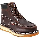 Cactus Men’s 6” Heavy Duty, Soft Toe, Genuine Goodyear Welt, Premium Full Grain Leather, Comfortable, Durable, Oil Resistant, Roofing, Industrial, Construction, Work Boots