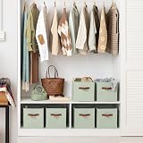 GRANNY SAYS Cube Storage Boxes 6 Pack 27x27x27.5 cm Sage Green view 6