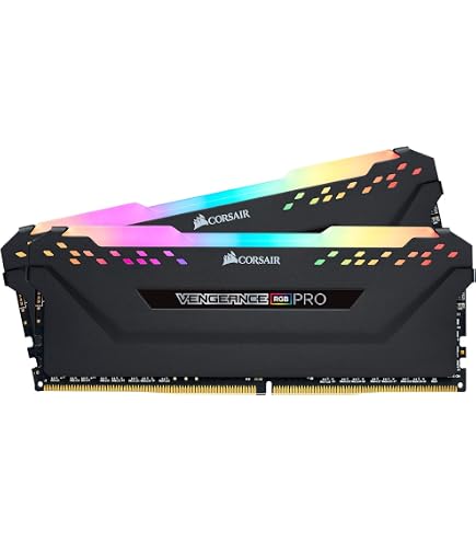 CORSAIR Vengeance RGB PRO SL DDR4 RAM 32GB (2x16GB) 3600MHz CL18 