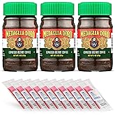 Instant Espresso Coffee Bundle. Includes Three-2 Oz Medaglia D'Oro Instant Espresso Coffee Comes with Avanalia 10 Hot Beverag