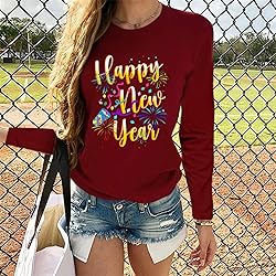 Kinple Women's Plus Size Long Sleeves Fall Blouses
