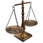 Owlgift Vintage Style Metal Libra Jewelry Display Tray Cosmetic Organizer Storage, Bronze