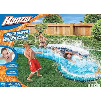 Buy Banzai Speed Curve Water Slide 16ft Long Wide And High 28x8