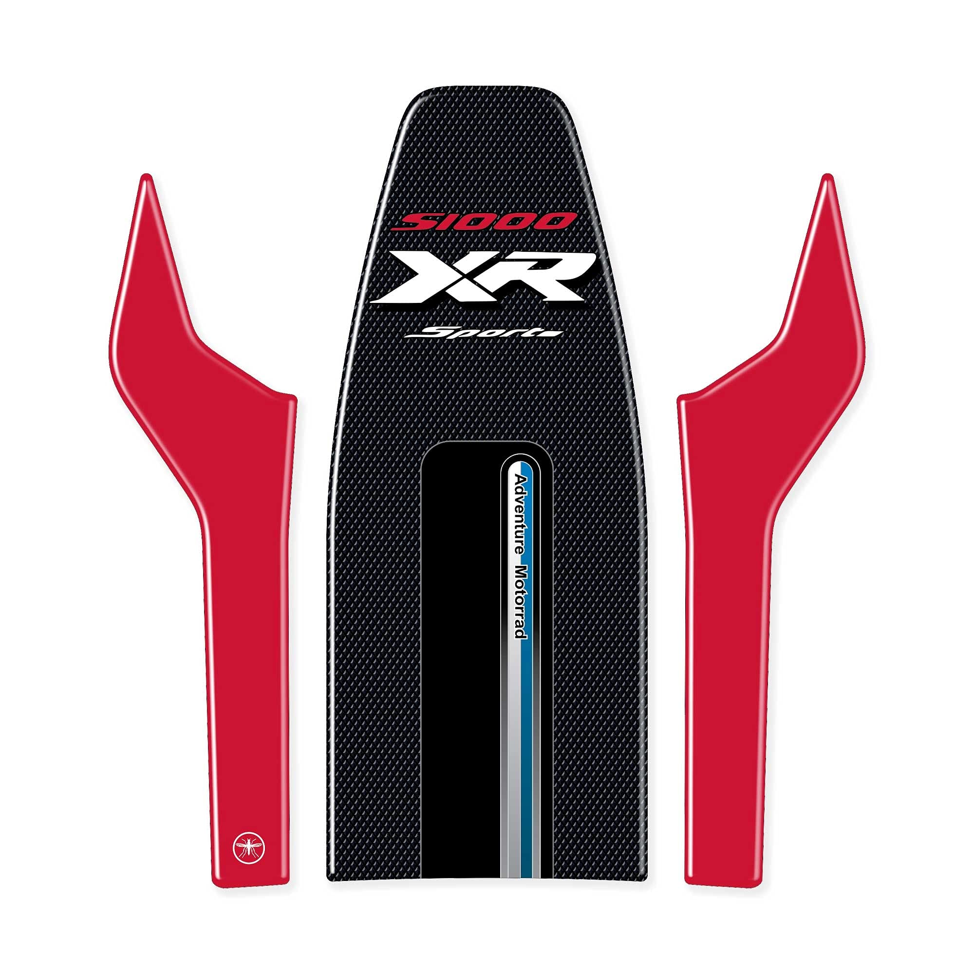 labelbike - 3D Sticker Motorcycle Fuel Tank Pad Protection and Decoration in Resin compatible with BMW S1000XR 2020-2023