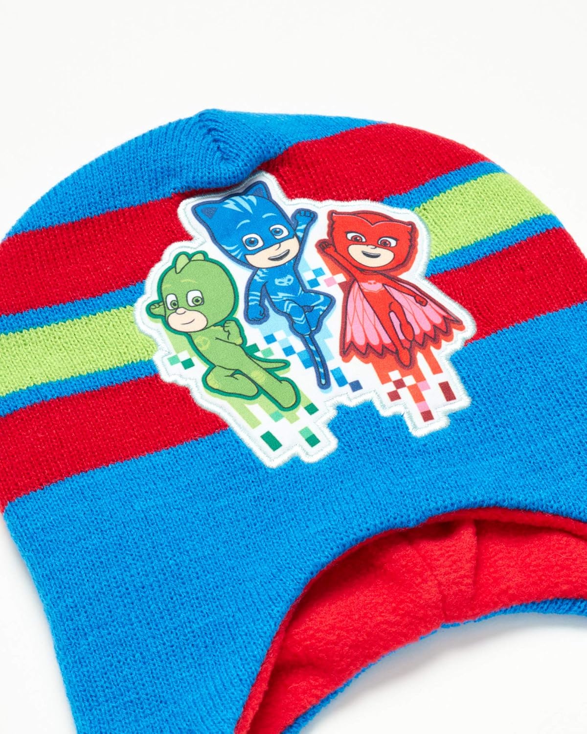PJ Masks Winter Hat and 2 Pair of Gloves or Mittens Set (Age 2-7): Clothing