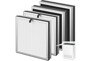 APH3000 Replacement Filter Compatible with KNKA APH3000 Air Purifier, 3-in-1 HEPA and Activated Carbon Filter for Home Large 