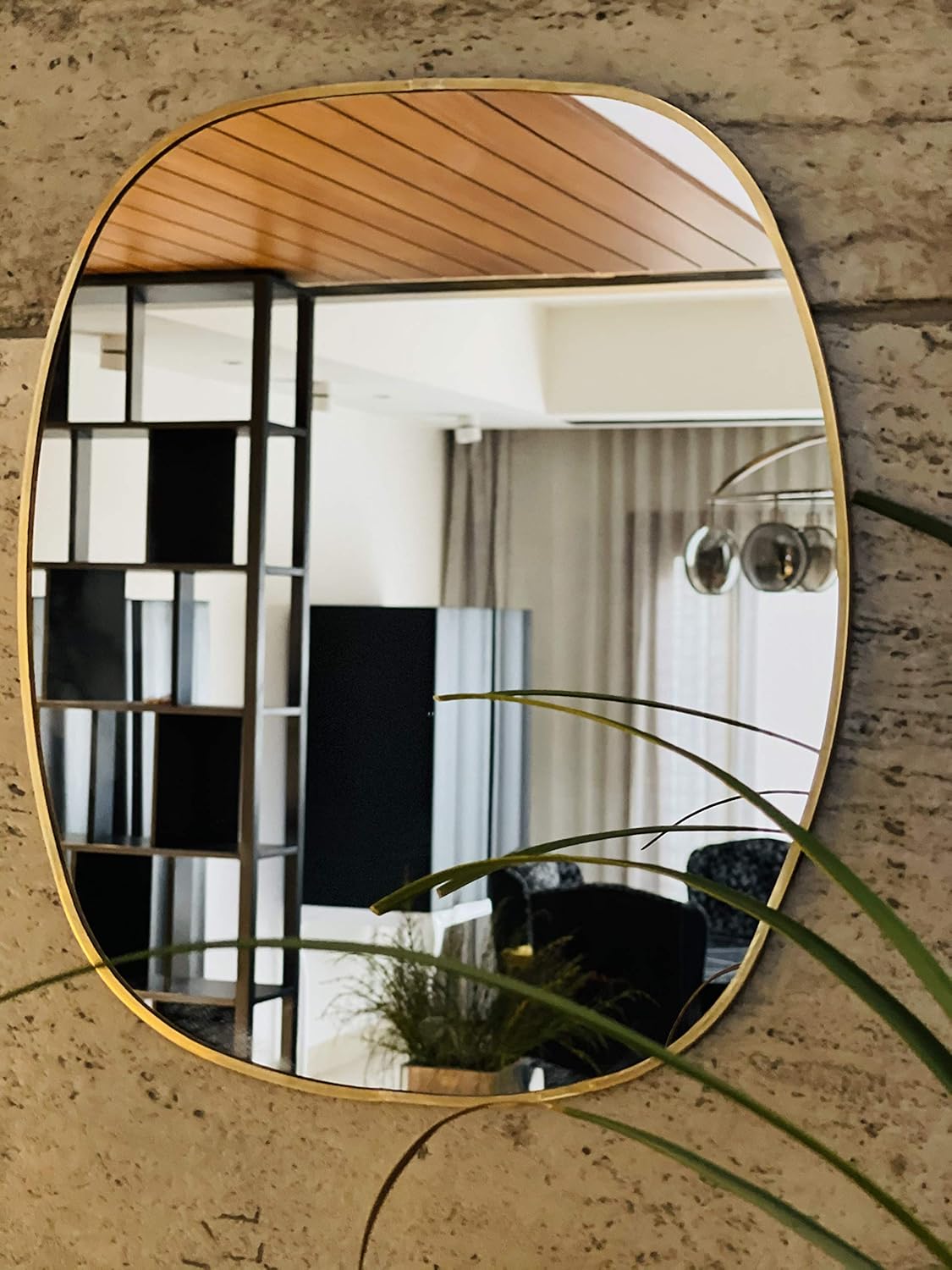 Buy Urban Born Organic Shape Wall Mirror Mirror for Wash Basin