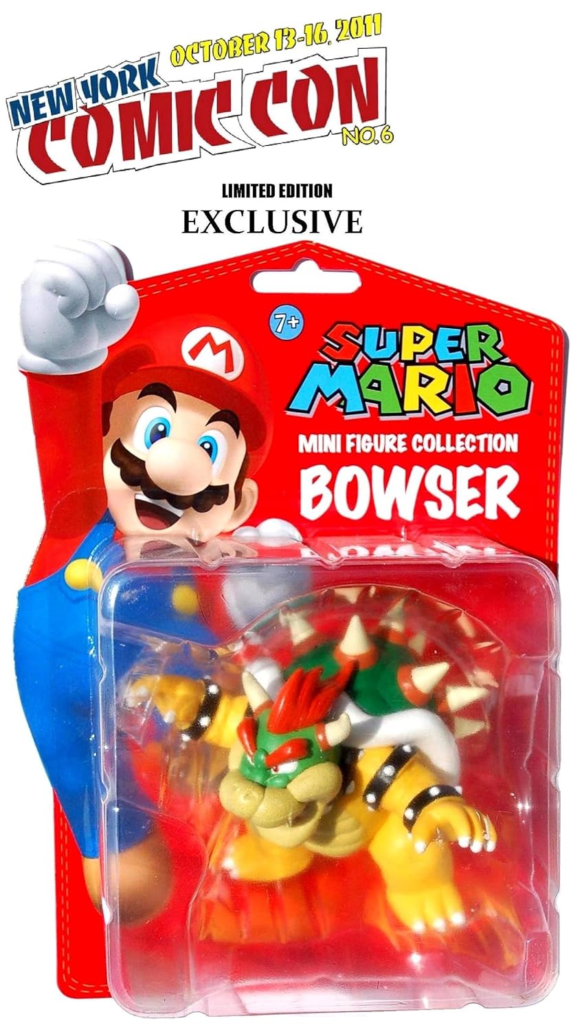 Amazon.com: Nintendo Super Mario Exclusive Deluxe Bowser Figure