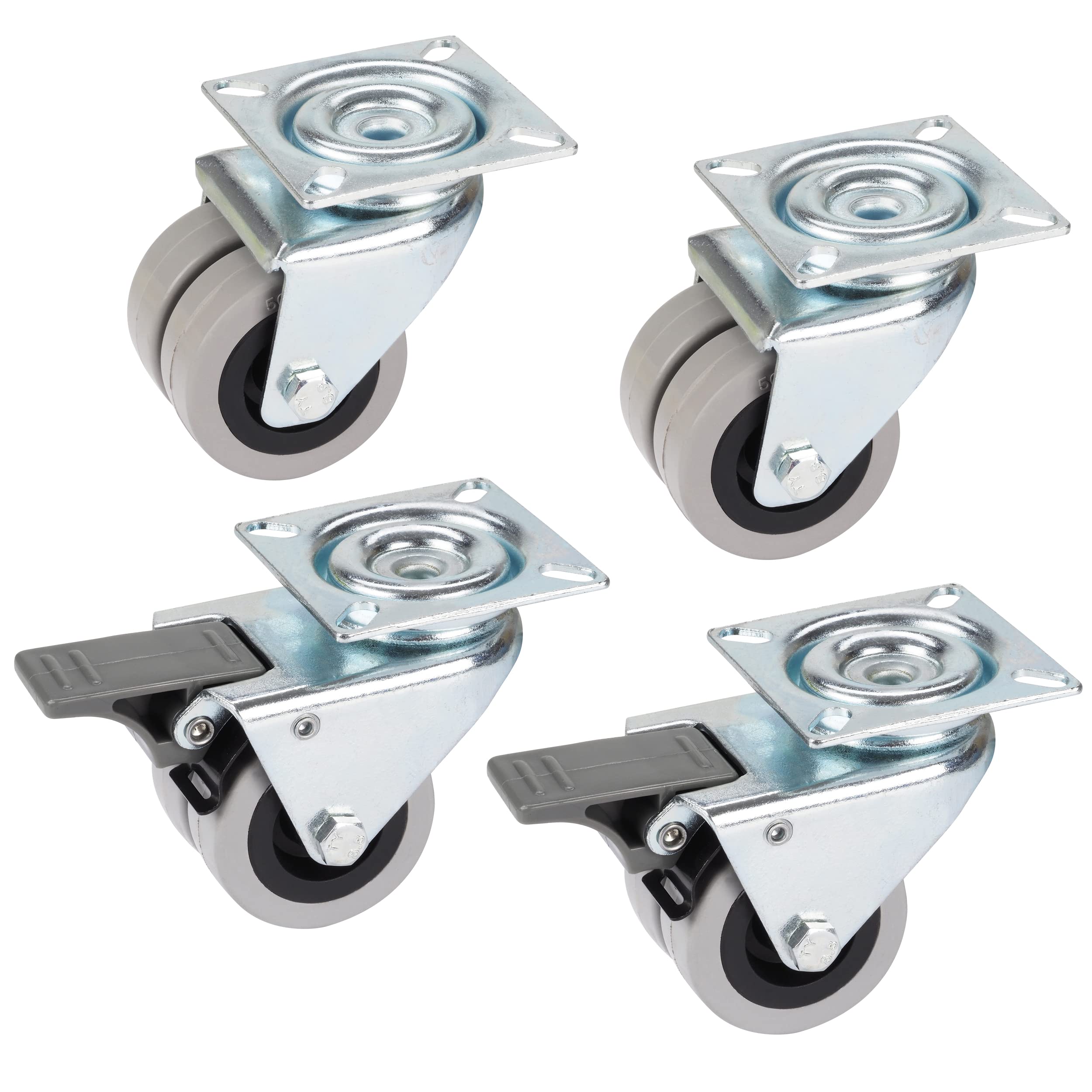 Dörner + Helmer – Strand Corner Set Double Wheels Ø 50 mm