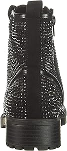 kirra rhinestone combat boots