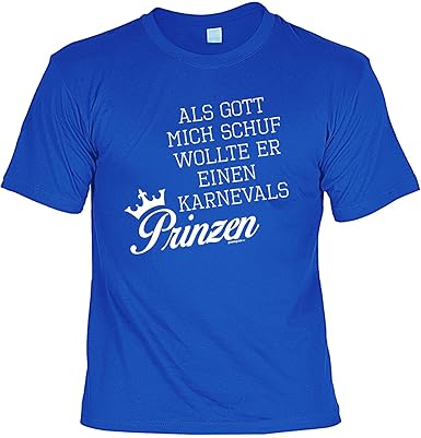 Karneval Tshirt Lustige Sprüche Fasching Als Gott Mich