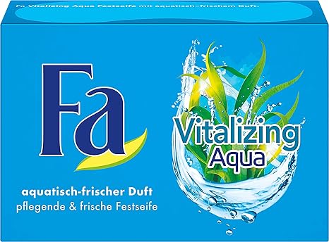 Fa Vitalizing Aqua Festseife, 3er Pack (3 x 100 g)