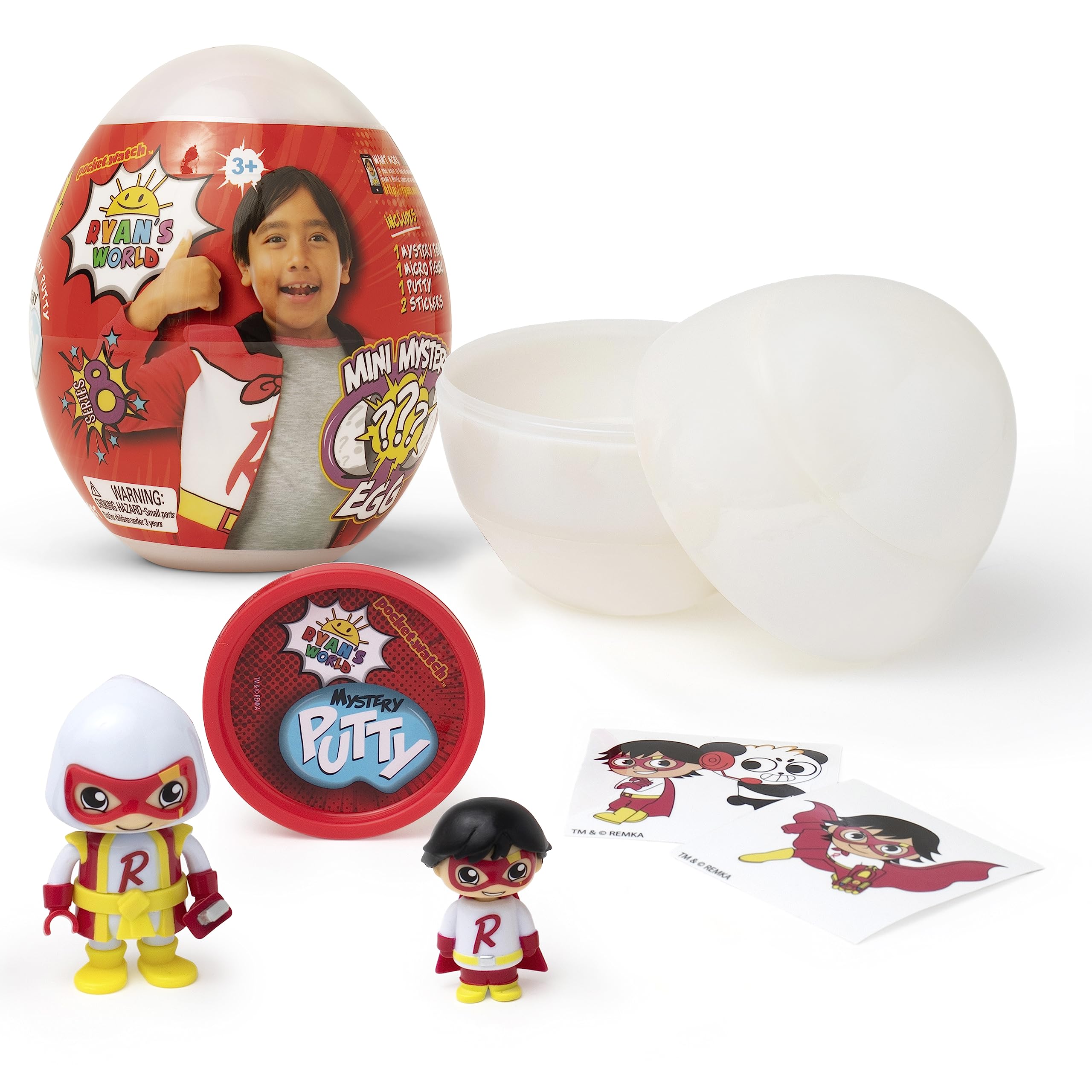 Ryan's World: Mini Mystery Egg - Series 8 | Collectable Surprise Toy | For Kids Aged 3+