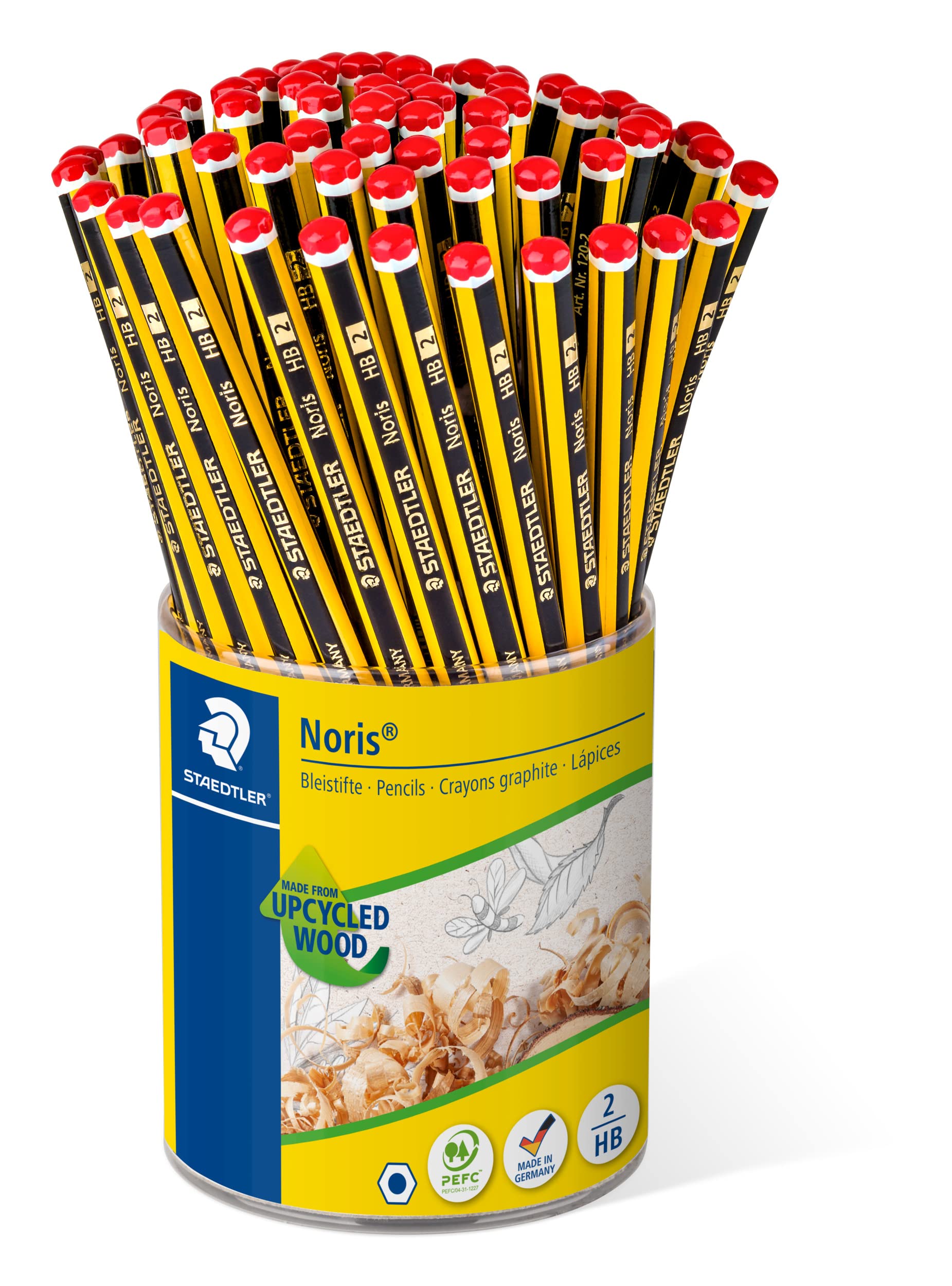 Staedtler Noris 120-2 KP72 HB Pencils [Pack of 72 in Display Box] — image 1
