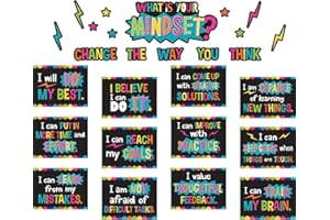 Teacher Created Resources What is Your Mindset? Bulletin Board Display Set (TCR8882)