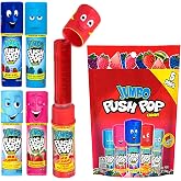 Push Pop Jumbo Halloween Candy Lollipops, 5 Ct, Strawberry &amp; More | Halloween candy lollipops in Strawberry, Blue Raspberry, Berry Blast &amp; Cherry Watermelon, 5 Count jumbo pack
