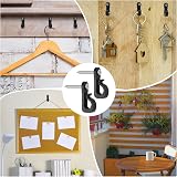 Moosono Q-Hanger 35Pcs Screw-in Hooks for Outdoor Lights Fence Hanging view 6